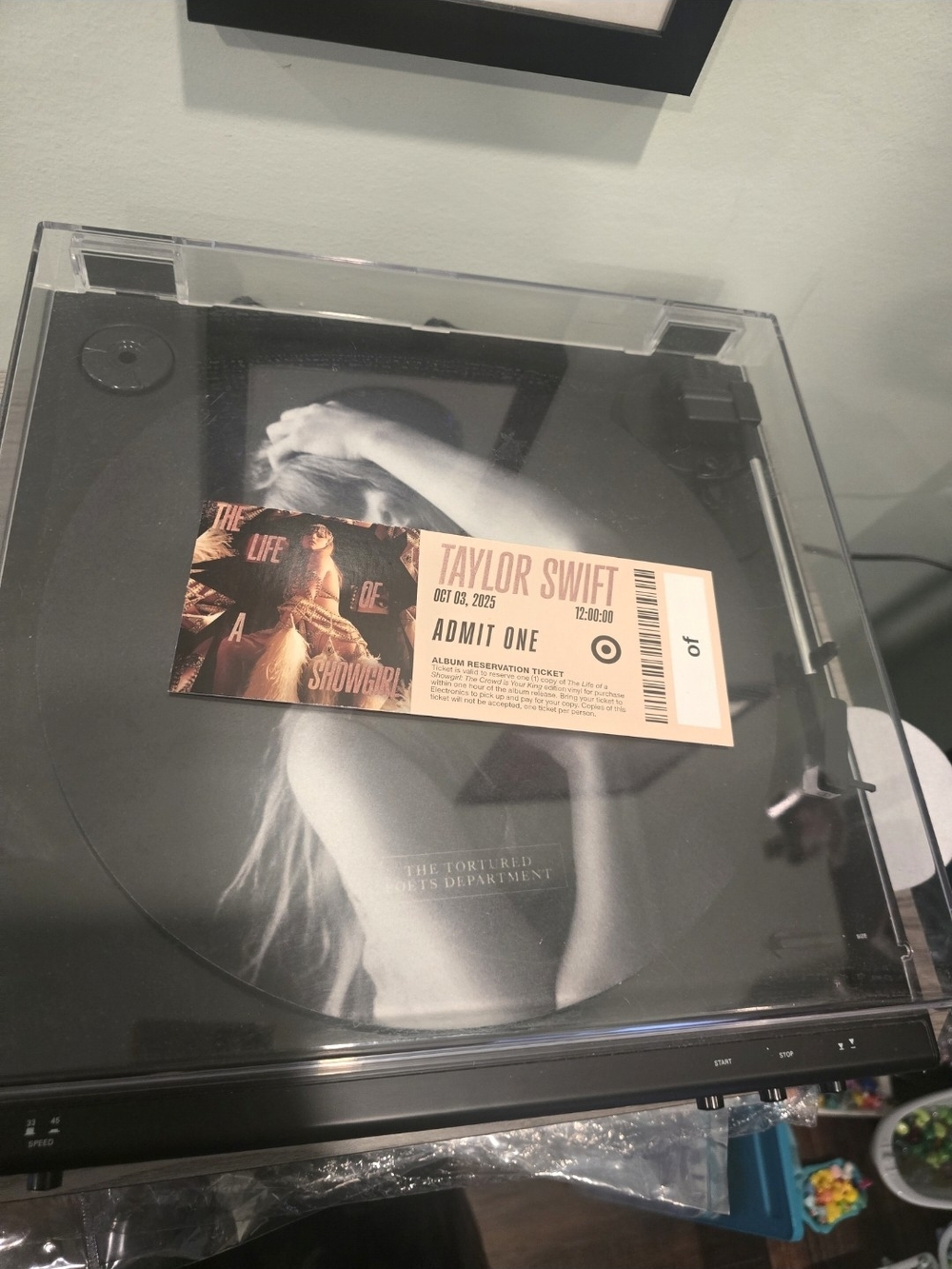Taylor Swift | TLOAS Target Unmarked Ticket